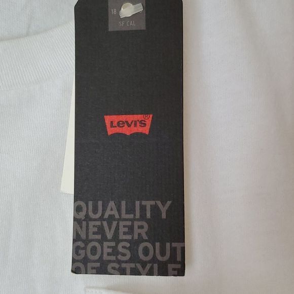 NWT - Levi's Classic Pocket Slub T-Shirt - Picture 5 of 8